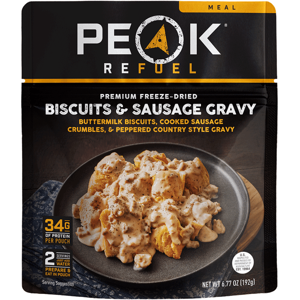Peak Refuel Biscuits & Sausage Gravy