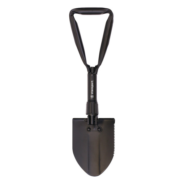 Stansport Tri-Fold Micro Shovel with Pick - Boxed