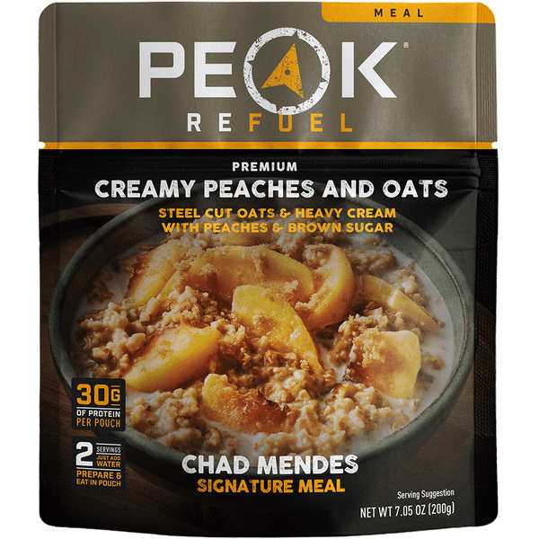 Peak Refuel Creamy Peaches and Oats