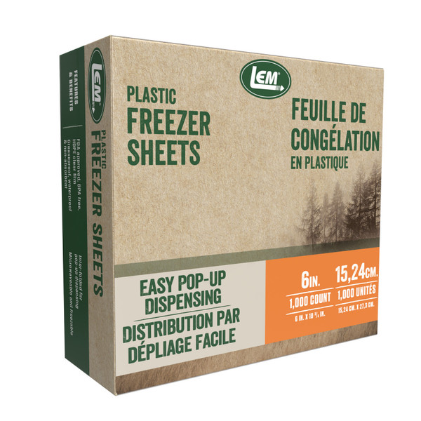 LEM Freezer Sheets - 1,000 Count