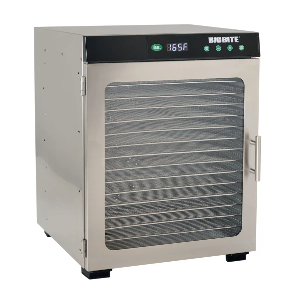 LEM BigBite® 16-Tray Stainless Steel Food Dehydrator