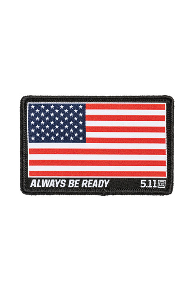 5.11 Tactical USA Flag Woven Patch - Red