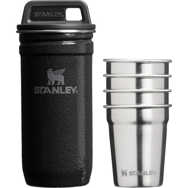 Stanley Adventure Nesting Shot Glass Set - Hammertone Black