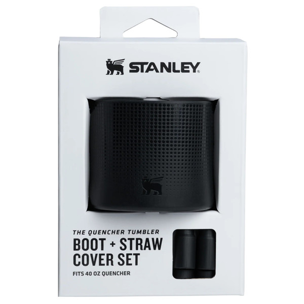Stanley Quencher Boot and Straw Cover Set - 40 oz - Black 2.0