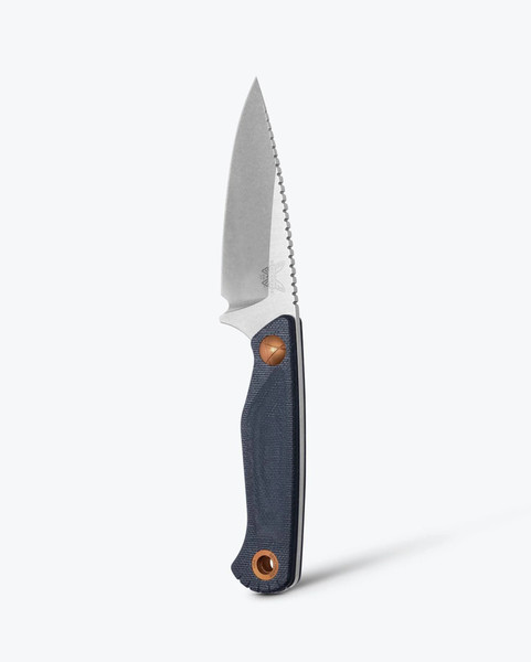 Benchmade Dacian - Blue Denim Micarta, Spear-point