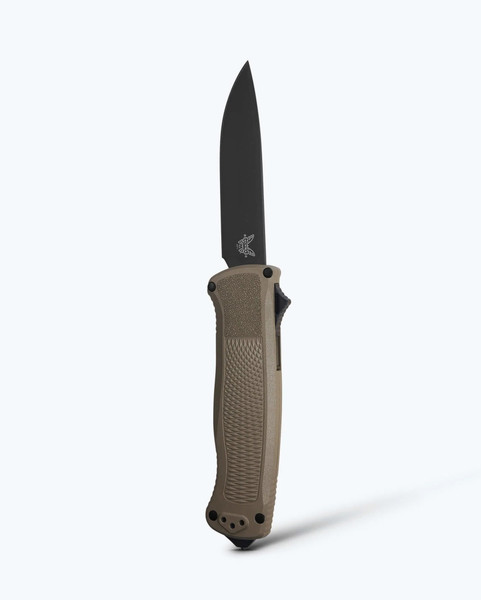 Benchmade Shootout - Ranger Green Grivory, Drop-point