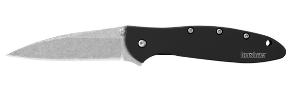 Kershaw Leek - Black, Stonewash