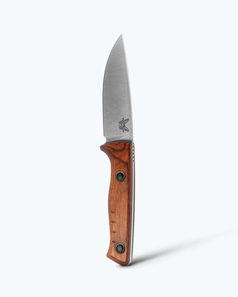 Benchmade SlipRidge Fixed - Wood, Drop-Point
