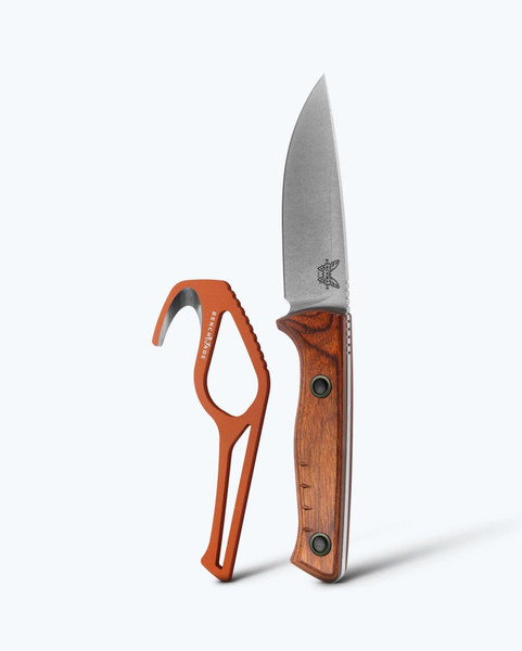 Benchmade SlipRidge Fixed Combo - Dark Stabilized Wood