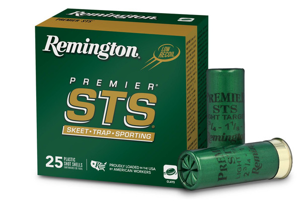 Remington Premier STS, 12 Gauge, 7.5 Shot, 2-3/4 in, 1 1/8 oz, 1100 fps - 25 Shells