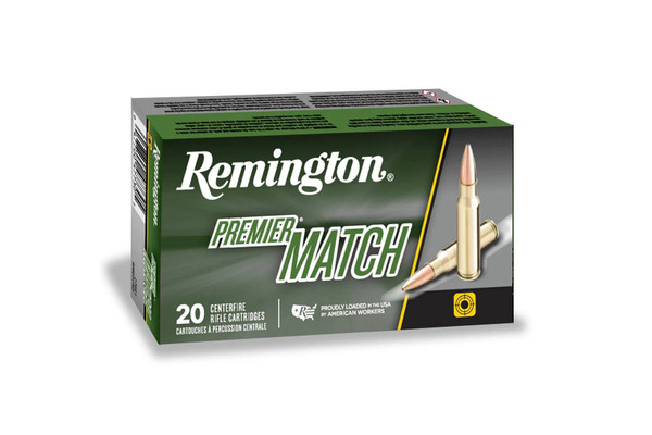 Remington Premier Match, 260 Rem, 140 Grain, MatchKing Hollow Point, 2750 fps - 20 Rounds