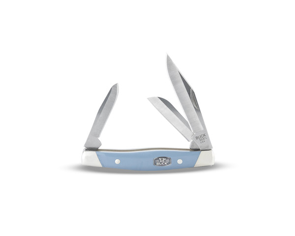 Buck 303 Cadet Knife - Synthetic Handle - Blue/Nickel Silver