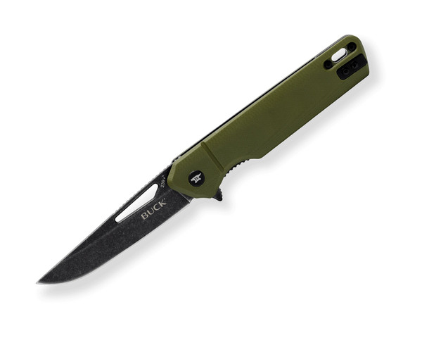 Buck 239 Infusion Modified Tanto Knife - O.D. Green G10