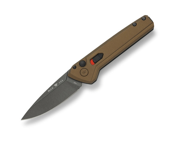 Buck 838 Deploy Auto Knife - Burnt Bronze