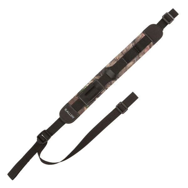 Allen Neoprene Shotgun Sling with Shotgun Shell Loops, Mossy Oak Break-Up Country Camo