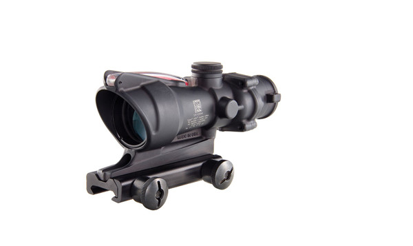 Trijicon ACOG 4x32 BAC Riflescope - .223 / 5.56 BDC - Red Chevron Reticle, Thumbscrew Mount, Tritium / Fiber Optics Illuminated