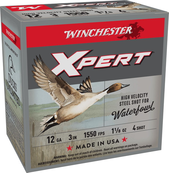 Winchester Xpert Waterfowl 12 Gauge, 3" - 25 Rounds (WEX1234)