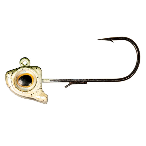 Z-Man Finesse EyeZ Jigheads - 3/0 (3-pack), 1/4 oz, Greenback