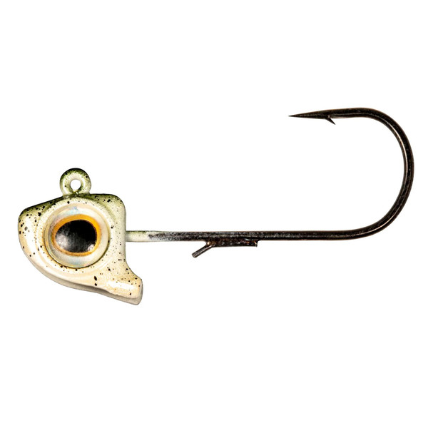 Z-Man Finesse EyeZ Jigheads - 3/0 (3-pack), 3/16 oz, Greenback
