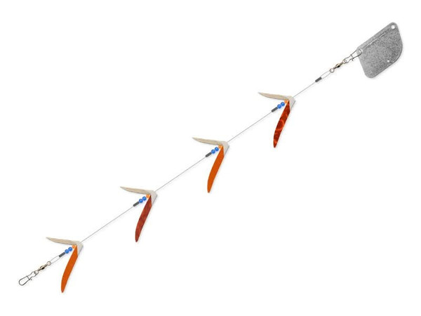 Mack's Lure Flash Lite Troll 4-Blade - Copper, 2 7/8 Blade / 24 in.