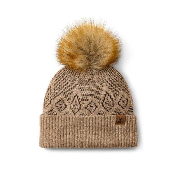 Ariat Women's Willow Beanie - Earth Heather