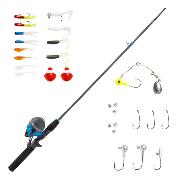 Zebco READY TACKLE ALL-PURPOSE SCAST COMBO W/TKL