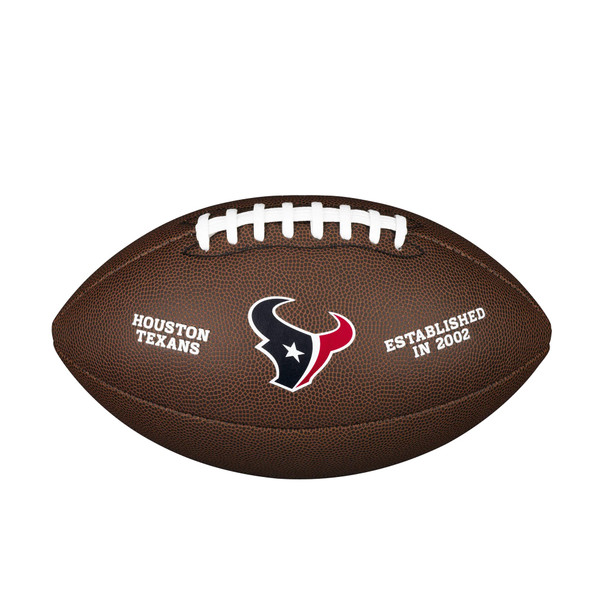 Wilson NFL Backyard Legend Football - Houston Texans, Official, Deflated Bulk