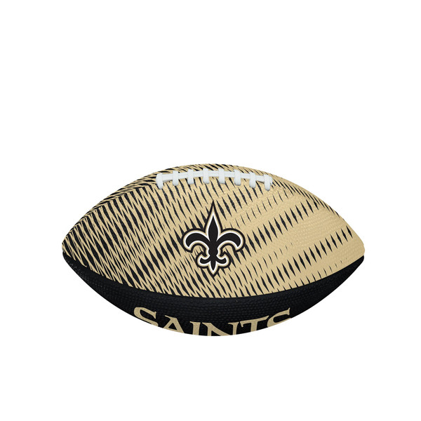 Wilson NFL Team Tailgate Football - New Orleans Saints, Junior, Inflated Display