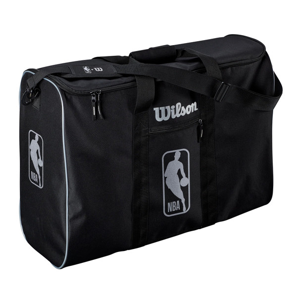 Wilson NBA Authentic 6 Ball Travel Bag - Black