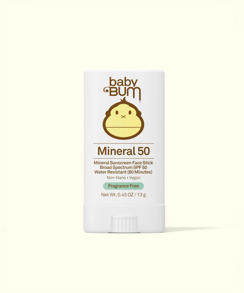Sun Bum Baby Bum Mineral SPF 50 Sunscreen Face Stick