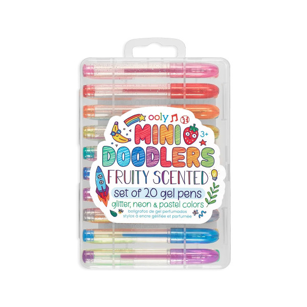 Ooly Mini Doodlers Scented Gel Pens - Set of 20