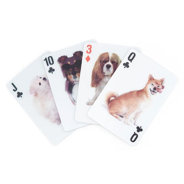 Kikkerland Dog 3D Playing Cards