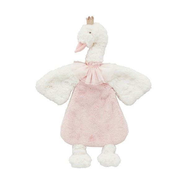 Mud Pie Swan Princess Plush Woobie