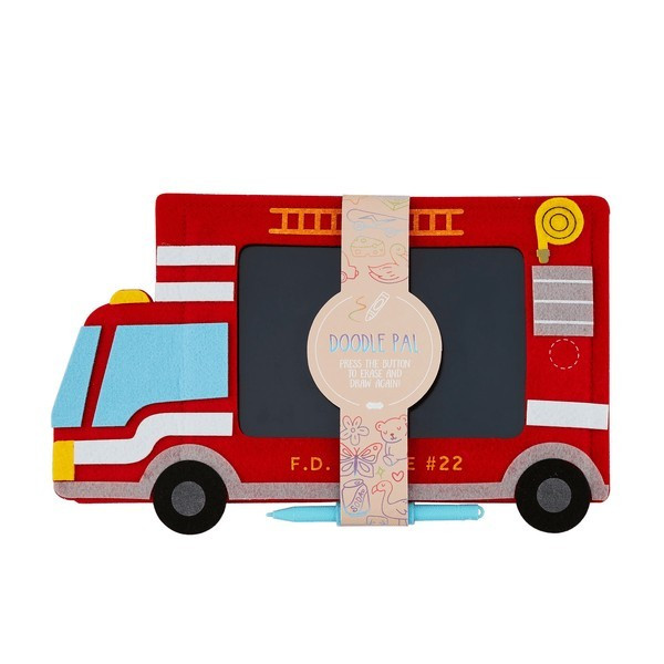 Mud Pie Fire Truck Doodle Pad