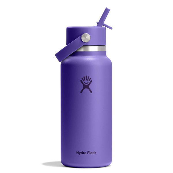 Hydro Flask 32 oz Wide Mouth with Flex Straw Cap - Utopia Purple