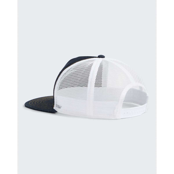 The North Face Half Dome Trucker - Denim/Leather Patch