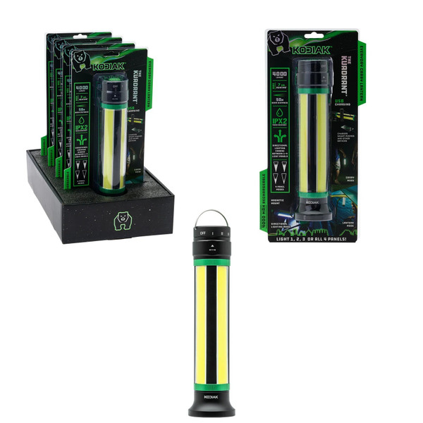 Litezall Kodiak Kuadrant 4-Panel Rechargeable Lantern