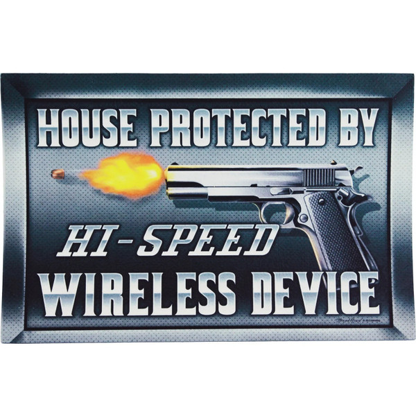 Rivers Edge Gifts Door Mat Rubber 26in x 17in-Hi-Speed Wireless