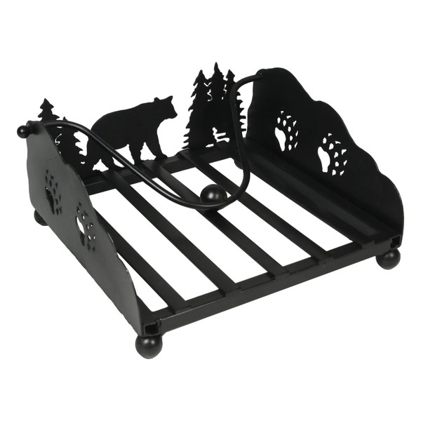 Rivers Edge Gifts Napkin Holder-Lazer Cut Bear - Bear