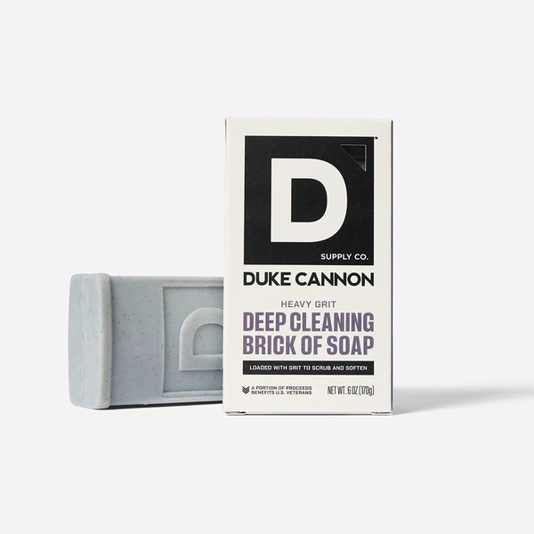 Duke Cannon Heavy Grit Deep Cleaning Brick of Soap