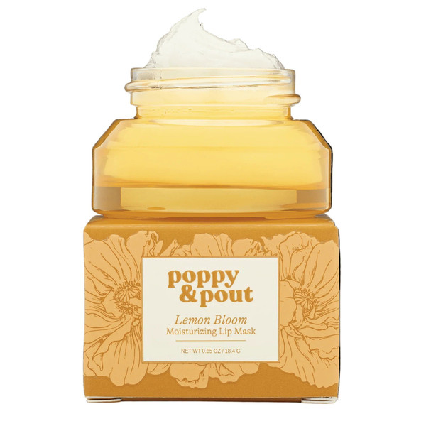 Poppy & Pout Lip Mask, Original, Lemon Bloom
