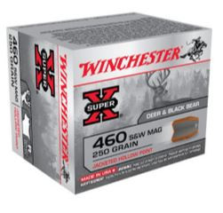 Winchester 460 S&W Mag Super-X Jhp 250 Gr X460SW-020892217201