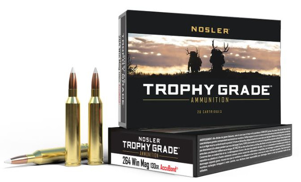 Nosler TGA-264 Win Mag 130gr AB SP 60019-054041600194