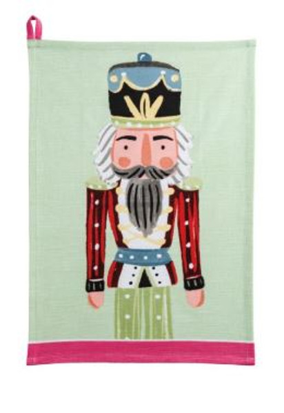 GREEN XMAS NUTCRACKER TOWEL -25-198981001953