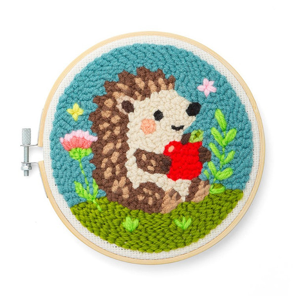 Kikkerland Hedgehog Punch Needle