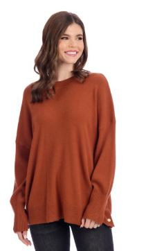 NORALEE BUTTON SWEATER-RU-718540998144