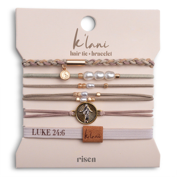 K'lani "Risen" Warm Neutrals w Gold Christus Ha