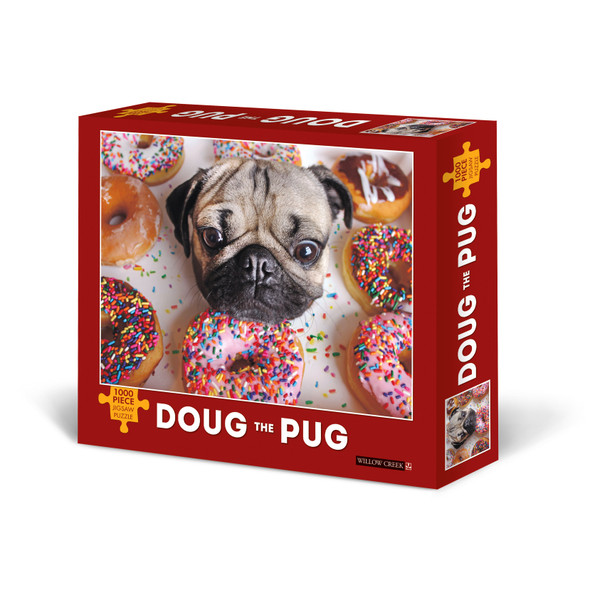 Willow Creek Press Doug The Pug Puzzle - 1000 Pc.