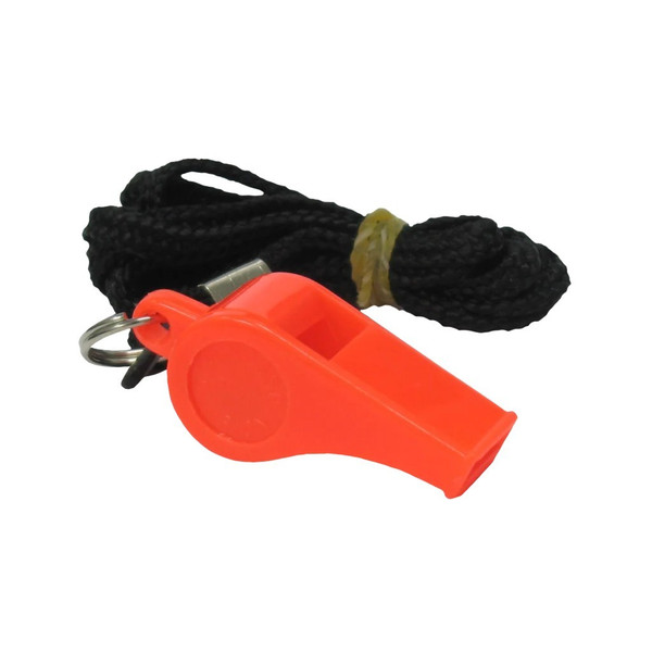 D.T. Systems SUPER PRO SERIES - TRAINING WHISTLE - ORANGE +LANYARD