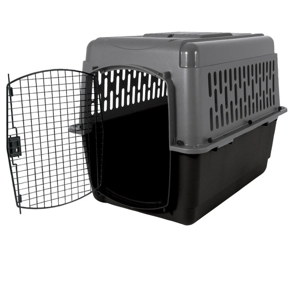 Petmate All Purpose Aspen Pet Pet Porter - DARK GRAY/BLACK / 32"